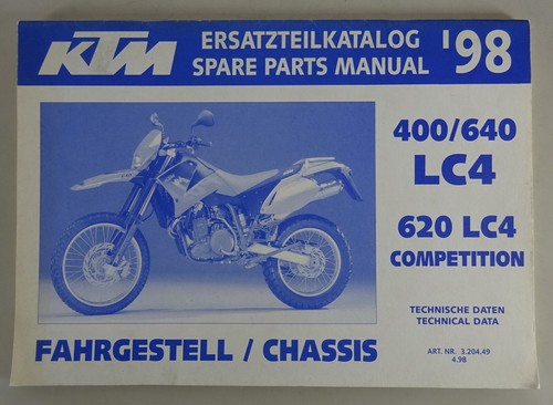 Catalogo parti ktm - catalogo, 400